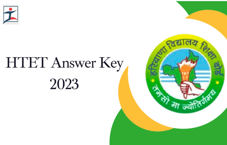 HTET Answer Key 2023 Out for PRT, TGT, PGT, Download Link