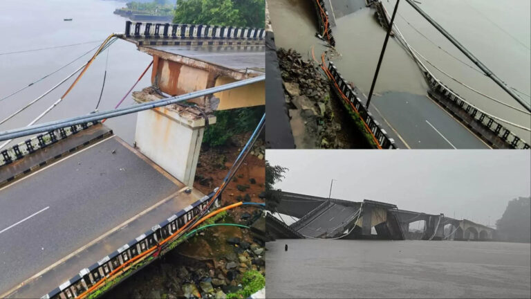 Kali River Bridge Collapsed: कर्नाटक में काली नदी पर बना पुल ढहा, गोवा हाइवे पर ट्रैफिक जाम – kali river bridge collapsed near karwar in uttara kannada traffic disruptions national highway 66 know all