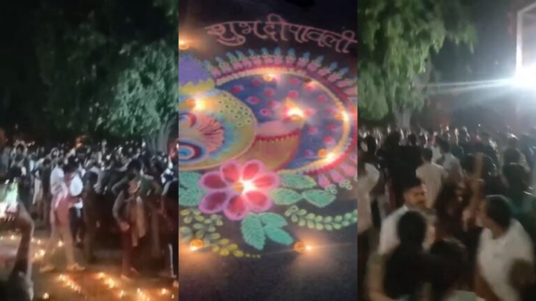 Jamia University Diwali Program,जामिया यूनिवर्सिटी में दिवाली सेलिब्रेशन पर हंगामा, जमकर हुई नारेबाजी – clash at jamia university diwali program abvp and other group what happened