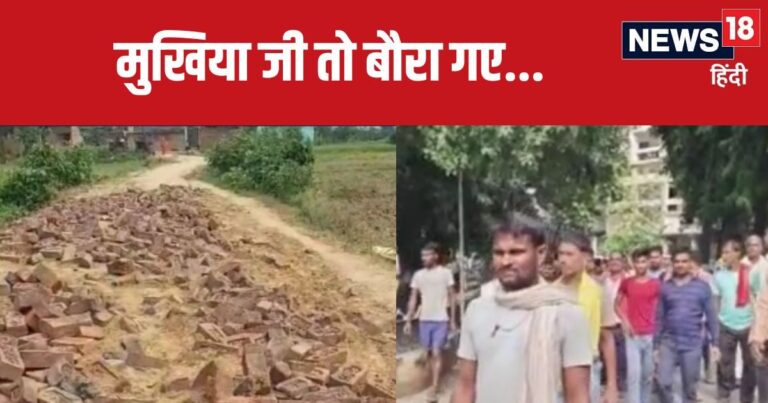 OMG: वोट की चोट से हारा तो बदले की आग में जलता रहा, मौका देख लिया बदला, अपनी ही बनाई सड़क को उखाड़ डाला