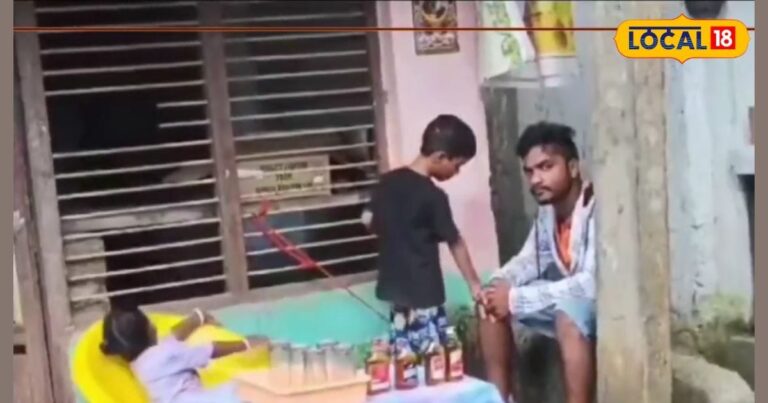 जब सब्जी बाजार में आलू-टमाटर नहीं, बिकने लगी दारू, ठेलों पर हो रही बिक्री