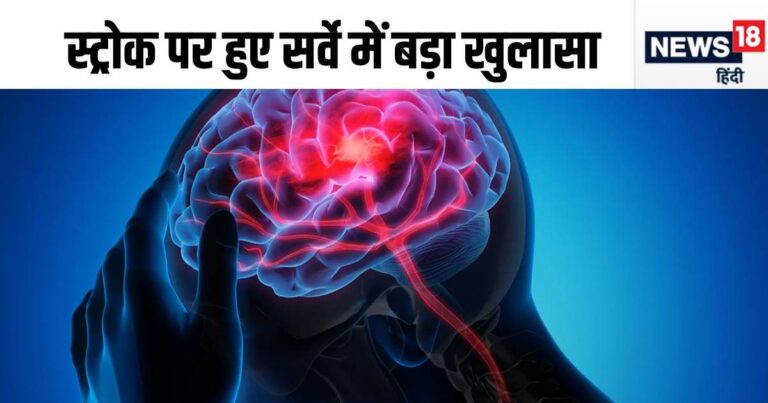 स्ट्रोक के मरीजों को लेकर आया सर्वे, 10 में से 9 को लकवा का खतरा, रिहेबिलिटेशन सेंटर्स को लेकर हुआ बड़ा खुलासा