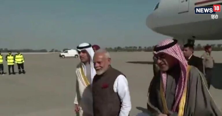 PM Modi Kuwait Visit: प्रधानमंत्री नरेंद्र मोदी का कुवैत में भव्य स्वागत, 43 साल बाद PM की ऐतिहासिक यात्रा – prime minister narendra modi reach kuwait grand welcome at airport 43 year wait end latest news