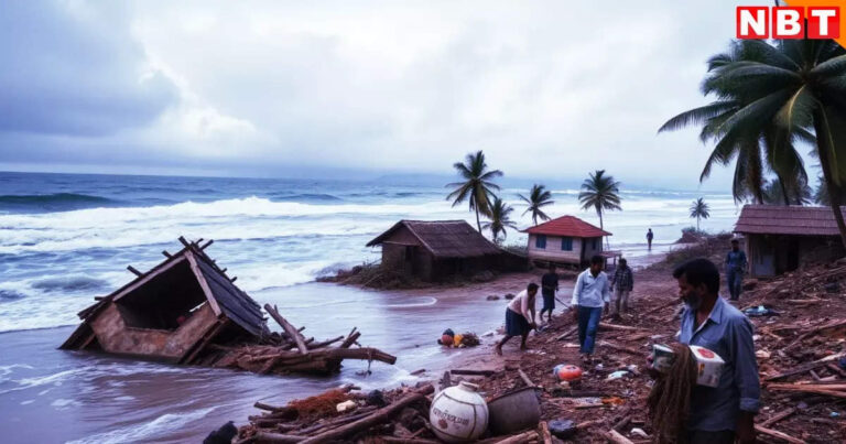 Sea Beaches Shrink In Kerala,केरल के तटीय इलाकों को धीरे-धीरे लील रहा समंदर, 1 करोड़ से ज्यादा लोगों पर संकट के बादल – shrinking sea beaches erosion threatens livelihoods of more than 9.3m across 9 kerala coastal dists