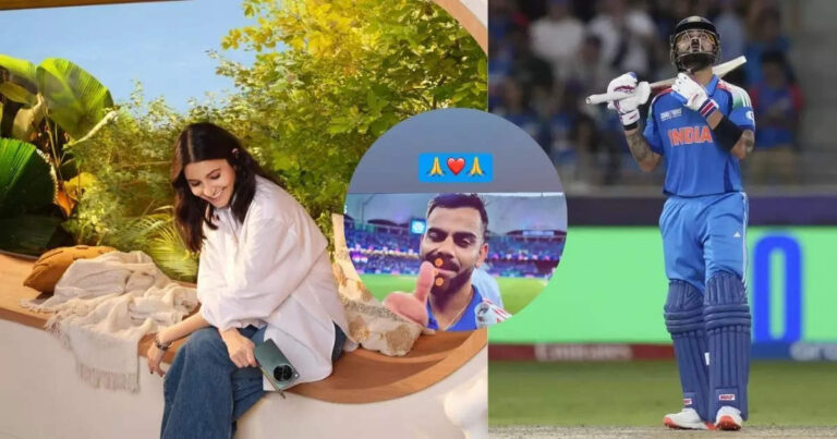 अनुष्का शर्मा ने यूं लुटाया विराट कोहली पर प्यार, पति के लिए किया लबी डबी पोस्ट, आप भी हो जाएंगे भावुक – anushka sharma made cute post after virat kohli century in champions trophy