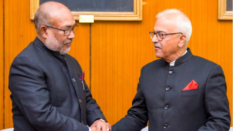 बीरेन के इस्तीफे के बाद भाजपा मणिपुर का नया CM चुनने में विफल हुई भाजपा! क्या लग जाएगा राष्ट्रपति शासन? | After Biren’s resignation, BJP failed to elect the new CM of Manipur! Will President’s rule be imposed?