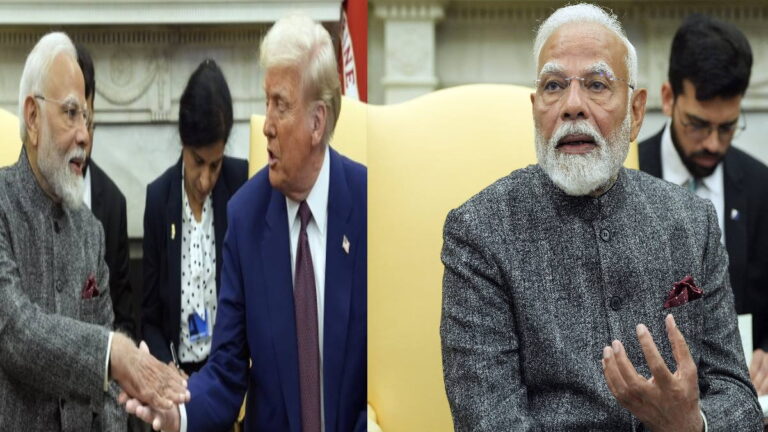 PM Modi Donald Trump Meet: “हमारे मिलने का मतलब एक और एक 11”, डोनाल्ड ट्रंप से गले मिलकर बोले पीएम मोदी | PM Modi Donald Trump Meet:PM Modi hugged Donald Trump, said, India-America relations are very strong