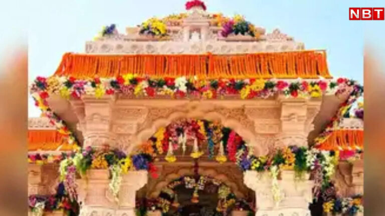 Ayodhya Ram Mandir Security,राम मंदिर पर आतंकी हमले का खतरा, चप्पे-चप्पे पर जवान तैनात, आसमान से भी रखी रही नजर – threat of terrorist attack on ram mandir news