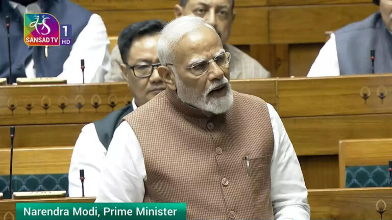 PM Modi Mahakumbh Speech: 1857 का संग्राम, भगत सिंह की शहादत, दांडी मार्च… पीएम मोदी ने महाकुंभ को बताया भारतीय इतिहास का मील का पत्थर – pm narendra modi speech in lok sabha today on prayagraj mahakumbh latest news