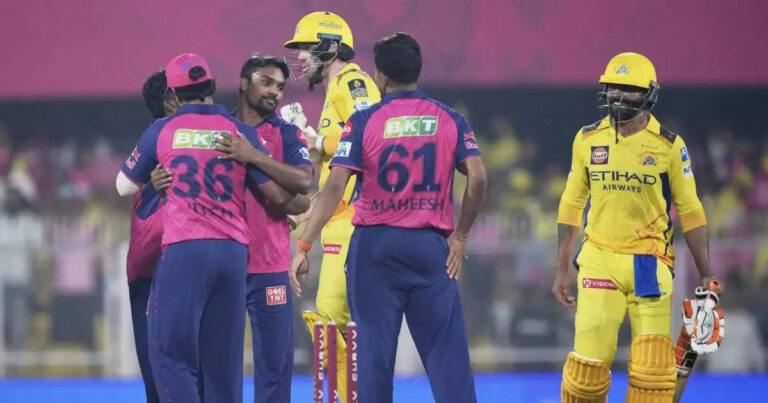 राजस्थान के लिए आखिरी के वो 6 गेंद, रोमांच की सारी हदों को कर दिया पार, CSK ने टेक दिए घुटने – csk vs rr last over ball by ball thrill know what happened