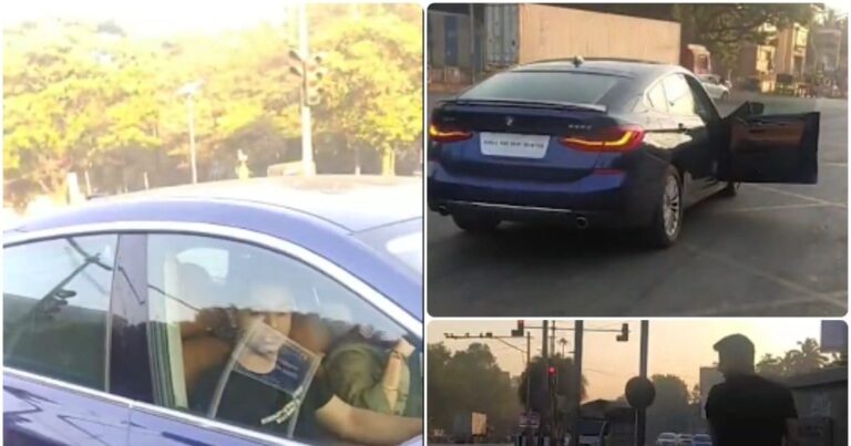 BMW कार से उतर सड़क पर किया पेशाब, फिर करने लगे अश्लील इशारे और स्पीड में दौड़ा दी गाड़ी, अब पहुंचे जेल