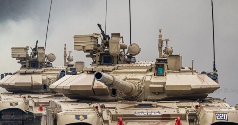भारतीय सेना के T-90 भीष्म टैंक की ताकत और उन्नति.