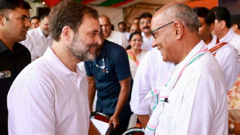 Rahul Gandhi: दिग्विजय सिंह ने कांग्रेस नेता से पूछ लिया, BJP समर्थकों को कब निकालेंगे राहुल गांधी? | Rahul Gandhi Faces Pressure to Act Against BJP Supporters in Congress