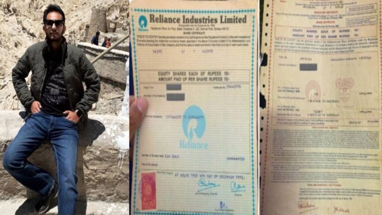 ‘आधा कर दूंगा दान’, पुराने कागजों में छिपा खजाना तो शख्स ने दिखाया बड़ा दिल, 37 साल पुराने शेयर ने बदली किस्मत | Announcement to donate half of money of 37 year old Reliance RIL share worth Rs 18 lakh News in hindi