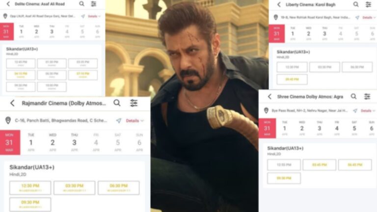 सलमान खान की ‘सिकंदर’ का दूसरे दिन बढ़ा क्रेज? जयपुर से दिल्ली और आगरा से बिहार के सिनेमाघरों का देखिए हाल | Salman Khan ‘Sikandar’ craze increased on second day See condition cinema halls from Jaipur to Delhi and Agra to Bihar