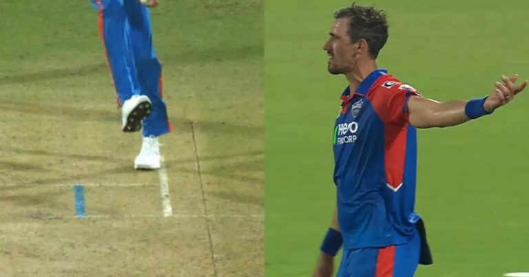 mitchell starc bowled no ball in super over icc backfoot no ball rule explained