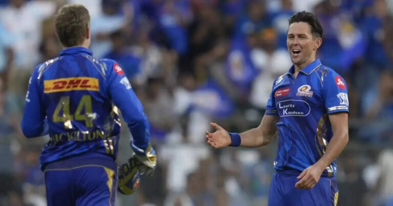 MI vs LSG Turning Point: 10 के रन रेट से बैटिंग कर रही थी लखनऊ, फिर बॉलिंग पर आए ट्रेंट बोल्ट, दो गेंद में ही नतीजा बदल दिया – trent boult wicket of mitchell marsh in 12th over mi vs lsg turning point