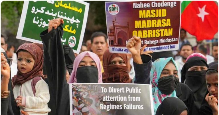 waqf act aimplb andolan maulana arshad madani waqf amendment bill