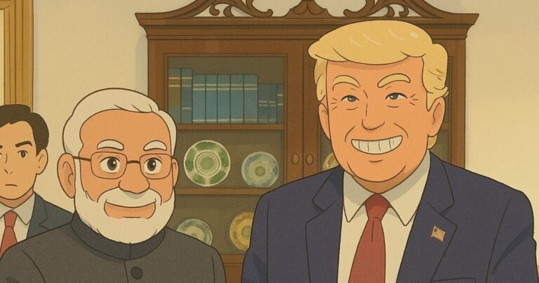 भारत में Ghibli-शैली की एआई तस्वीरें वायरल, पीएम मोदी की चर्चा.