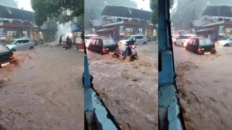 Rain In Goa,Goa Rain: गोवा में प्री-मानसून बारिश का कहर, सड़कें बनीं नदियां, बहने लगें वाहन, देखें वीडियो – goa weather heavy rain in many places roads become river watch video
