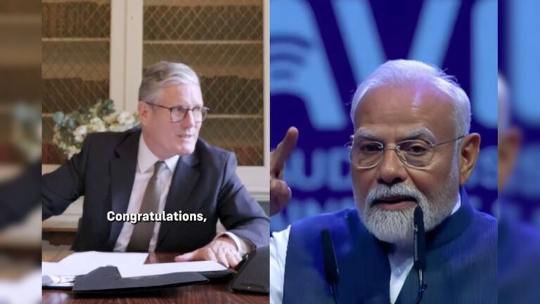 India UK FTA: डील के बाद ब्रिटिश पीएम कीर स्टार्मर और PM मोदी में क्या बातचीत हुई, देखें वीडियो