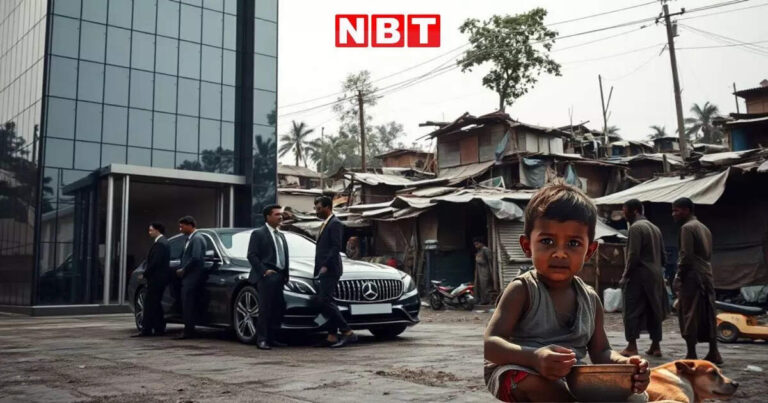 Growing Inequality In India,ब्रिटिश राज से भी खराब हालात, 1% के पास देश की 40% दौलत… गडकरी की चिंता के बीच एक्सपर्ट की चेतावनी – indias inequality worse than british rule 1 percent holds 40 percent wealth expert warning amid nitin gadkari concern