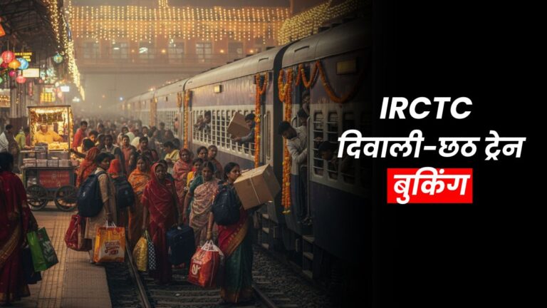 IRCTC Diwali-Chhath Train Booking: दिवाली-छठ पर घर जाने का प्लान? आज ही करें राउंड ट्रिप की टिकट,मिलेगा फायदा! | IRCTC Diwali-Chhath Train Booking Tracker 2025: Special Trains Announced, Railways Opens Booking Till November 21