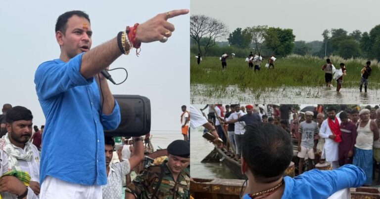 tej pratap yadav attacks tejashwi yadav in raghopur exposing lalu family feud said your mla is dancing | ‘शांत रहिए, आपका विधायक नाच रहा है…’ तेजस्वी के विधानसभा क्षेत्र राघोपुर पहुंचकर किस पर बरसे तेजू भैया? | bihar chunav 2025