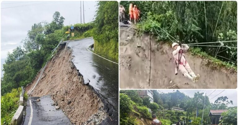 12 घंटे से लगातार भारी बारिश, 7 जगहों पर लैंडस्लाइड, दार्जिलिंग में कई घर बहे, 20 की मौत, मलबे से 40 लोग बचाए गए