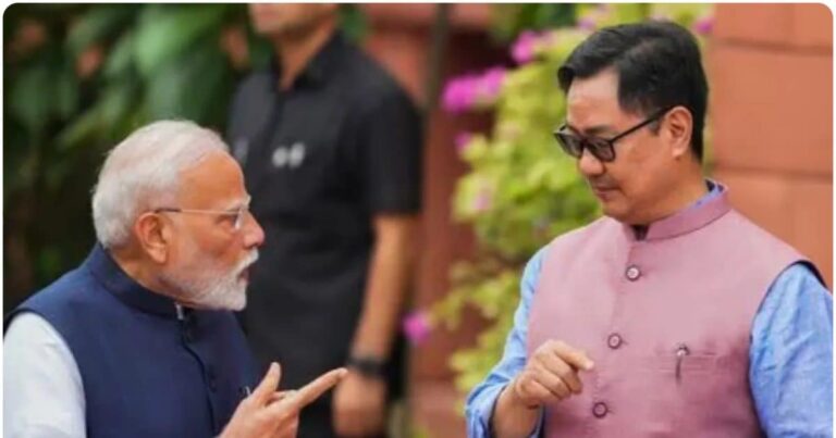 PM मोदी से सीखा है कि कब बोलना है और कब नहीं, विपक्ष को भी सीखना चाहिए: किरेन रिजिजू