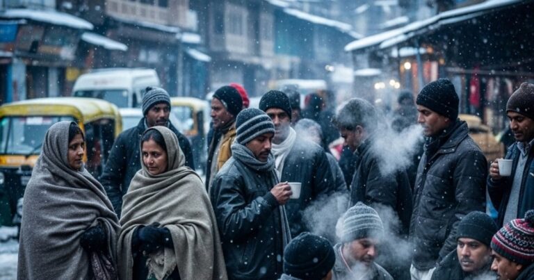Weather Report: पहाड़ों पर जमकर बर्फबारी, तेज हवाओं संग ठंड ने दी दस्तक, दिल्ली-NCR में मौसम का डबल अटैक