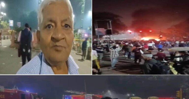 Delhi Blast Case : ‘मैंने अपने घर से…’ लालकिले के पास कैसे हुआ धमाका? चश्मदीद ने बताई आंखों देखी – local resident Rajdhar Pandey reveals Delhi lal quila blast loud explosion said I saw flames from my house Red Fort blast reason 8 people died