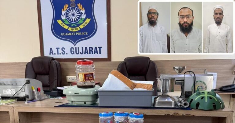 गुजरात ATS का बड़ा खुलासा: 1 लाख रुपए में बनी ‘राइसिन लैब’, अबू खबीजा का आतंकी प्लान बेनकाब