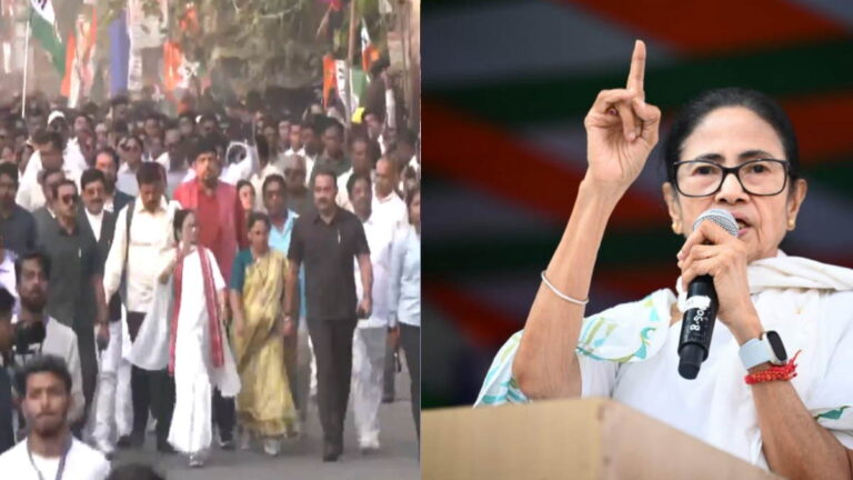 ‘बंगाल को छूने की कोशिश की, तो पूरा देश हिला देंगे’, SIR के खिलाफ सड़कों पर उतरी CM ममता ने लगाए गंभीर आरोप | West Bangal SIR Row: CM Mamata Banerjee protested, made serious allegations against BJP and issued threats.