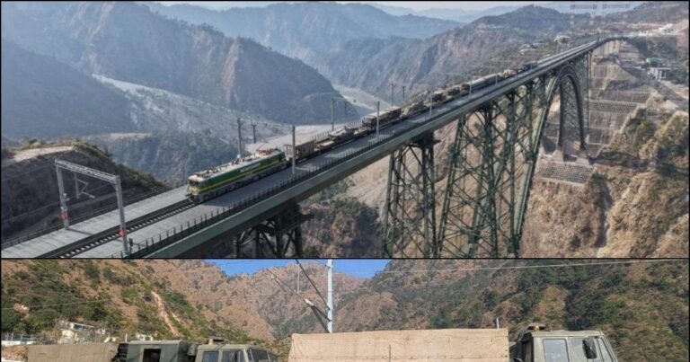 PHOTOS: बॉर्डर पर अब मिनटों में पहुंचेंगे टैंक, उधमपुर-श्रीनगर-बारामूला रेल लिंक पर दौड़ी मिलिट्री ट्रेन | Indian Army Moves Tanks And Artillery Guns On Military Special Train To Anantnag Using Udhampur Srinagar Baramulla Rail Link