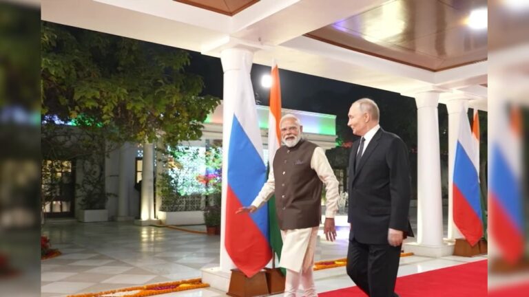 जब पुतिन का प्रधानमंत्री आवास में PM मोदी ने किया वेलकम, दिखी गजब की बॉन्डिंग-VIDEO