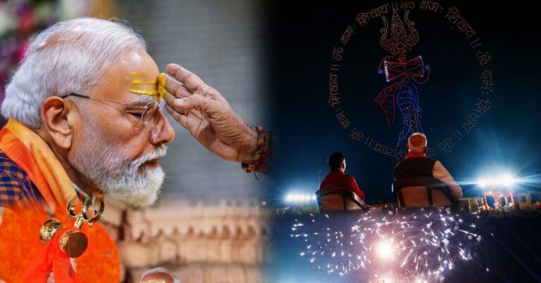 Prime Minister Narendra Modi At Somnath Mandir | Swabhiman Parv 2026 See Pics | महमूद गजनवी के हमले के 1000 साल बाद सोमनाथ में PM मोदी का ओंकार नाद, ऐतिहासिक PHOTOS