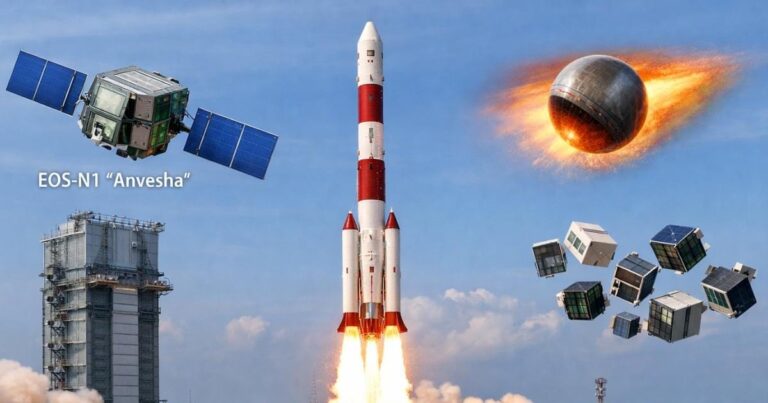Anvesha Satellite Launch Date | ISRO PSLV-C62 Mission Launch | अन्वेषा सैटेलाइट: अंतरिक्ष में भारत का सबसे ताकतवर जासूसी कैमरा! इसरो के PSLV-C62 मिशन की लॉन्च डेट तय