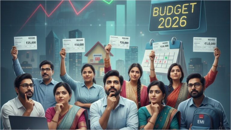 Budget 2026: ₹25 हजार से ₹1 लाख सैलरी वालों की किस्मत बदलेगी या बिगड़ेगी? मिडिल क्लास के लिए पूरा हिसाब | Budget 2026 salary 25k to 1 lakh middle class impact what modi govt plan in hindi