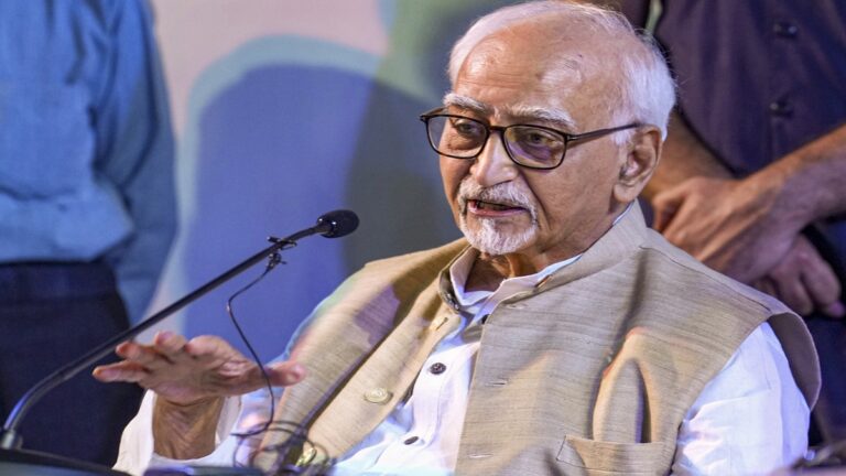 Hamid Ansari Ghazni Remark: ‘हिंदुस्तानी लुटेरे’ वाले बयान पर BJP गर्म, ‘कांग्रेस की मानसिकता यही है’ | Hamid Ansari Ghazni remark BJP lashes out ON hindustani looters comment says its Congress ecosystem hindi