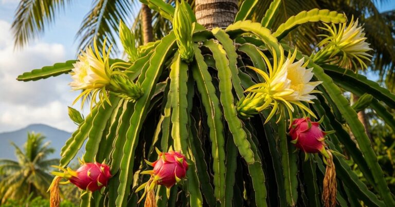 Dragon Gardening Tips : सर्दियों में घर पर गमले में ड्रैगन फ्रूट उगाने के लिए फॉलो करें ये ट्रिक्स, फल के वजन से झुक जाएगा पौधा!
