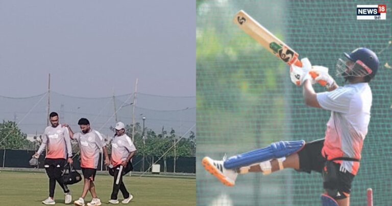 IND vs NZ: टीम इंडिया के प्रैक्टिस सेशन से आई डरावनी तस्वीर, फैंस की बढ़ी धड़कनें, स्टार बल्लेबाज चोटिल
