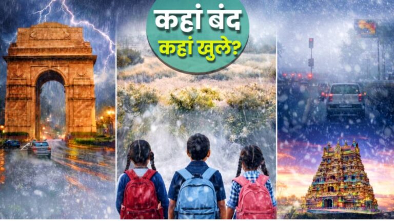 School Closed: बारिश-ठंड का डबल अटैक! 28 जनवरी को Delhi-UP-Chandigadh समेत 5 राज्यों में स्कूल कहां बंद-खुले? | School Closed Update, 28 January 2026: Delhi-NCR, Punjab-Uttar Pradesh 5 States Kaha Band-Kaha Khule News Hindi