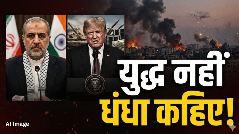 Iran Israel War: युद्ध को धंधा बना चुके ट्रंप! खामेनेई के दूत का सनसनीखेज दावा, दुनिया में अमेरिका की थू-थू | iran Israel war envoy Abdul majid hakim elahi claims Donald trump using conflict for arms trade and oil profit