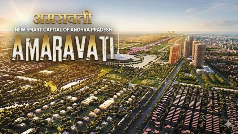 अमरावती बनी आंध्र प्रदेश की राजधानी, विधानसभा से थीम सिटी तक—कैसे बसाई जा रही है आंध्र की नई स्मार्ट कैपिटल? | Amaravati Andhra Pradesh New capital smart city plan assembly theme details N Chandrababu Naidu