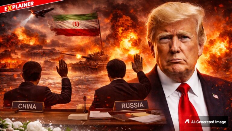 China-Russia के वीटो पावर ने Iran के खिलाफ Trump के मनसूबों को कैसे किया फेल? न्यूयॉर्क से बड़ा अपडेट | UN Security Council: China-Russia Veto Blocks Forcefully Hormuz Opening-Trump Fail Iran War News Hindi