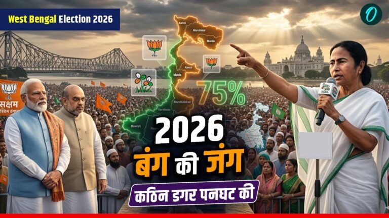 Bengal Election 2026: 75% मुस्लिम वोट और ममता का ‘अजेय’ फॉर्मूला, क्या BJP बदल पाएगी बंगाल का चुनावी इतिहास? | West Bengal Elections 2026: Mamata Banerjee vs BJP Bengal Electoral History Analysis