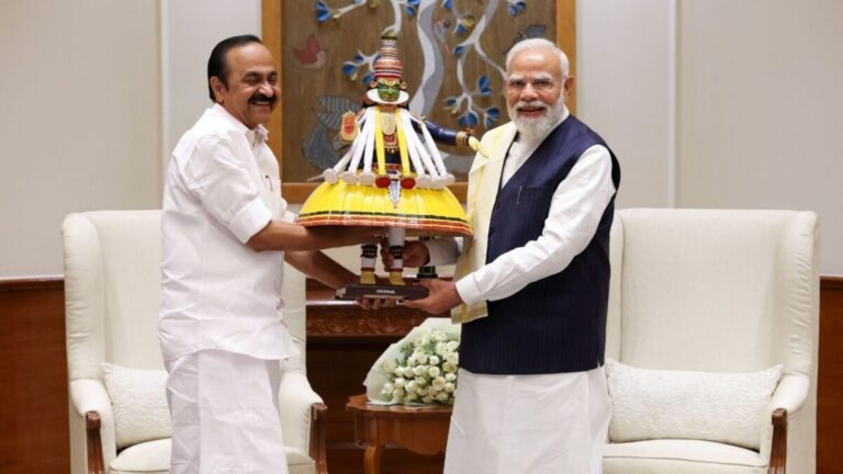 वीडी सतीशन ने नई दिल्ली में पीएम मोदी से की पहली मुलाकात