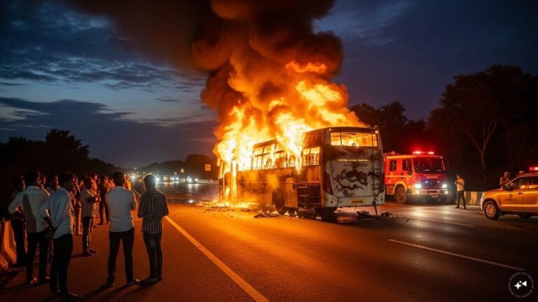 Fire in Bus Karnataka | why uses catch fire: कर्नाटक हाईवे पर आधी रात आग का गोला बनी स्लीपर बस, बची 36 जिंदगियां; पर क्यों हो रहे ऐसे हादसे?