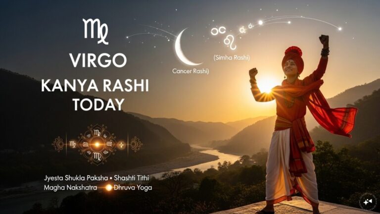 aaj ka Kanya rashifal 22 May 2026 Virgo horoscope in hindi today get money profit progress and success